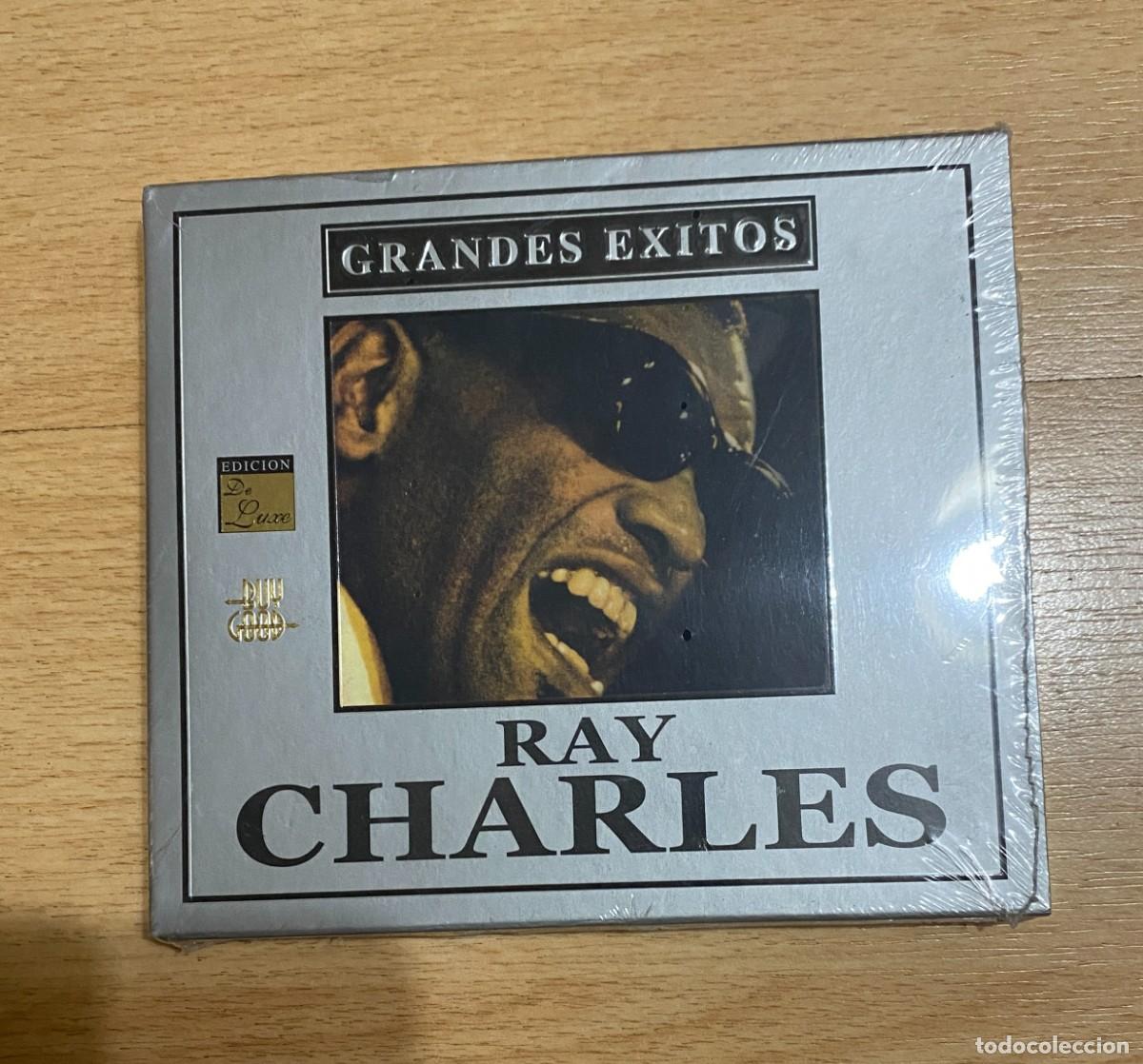 CDs de m&uacute;sica: ray charles, grandes exitos cd eici&oacute;n de luxe, buy good - Foto 1