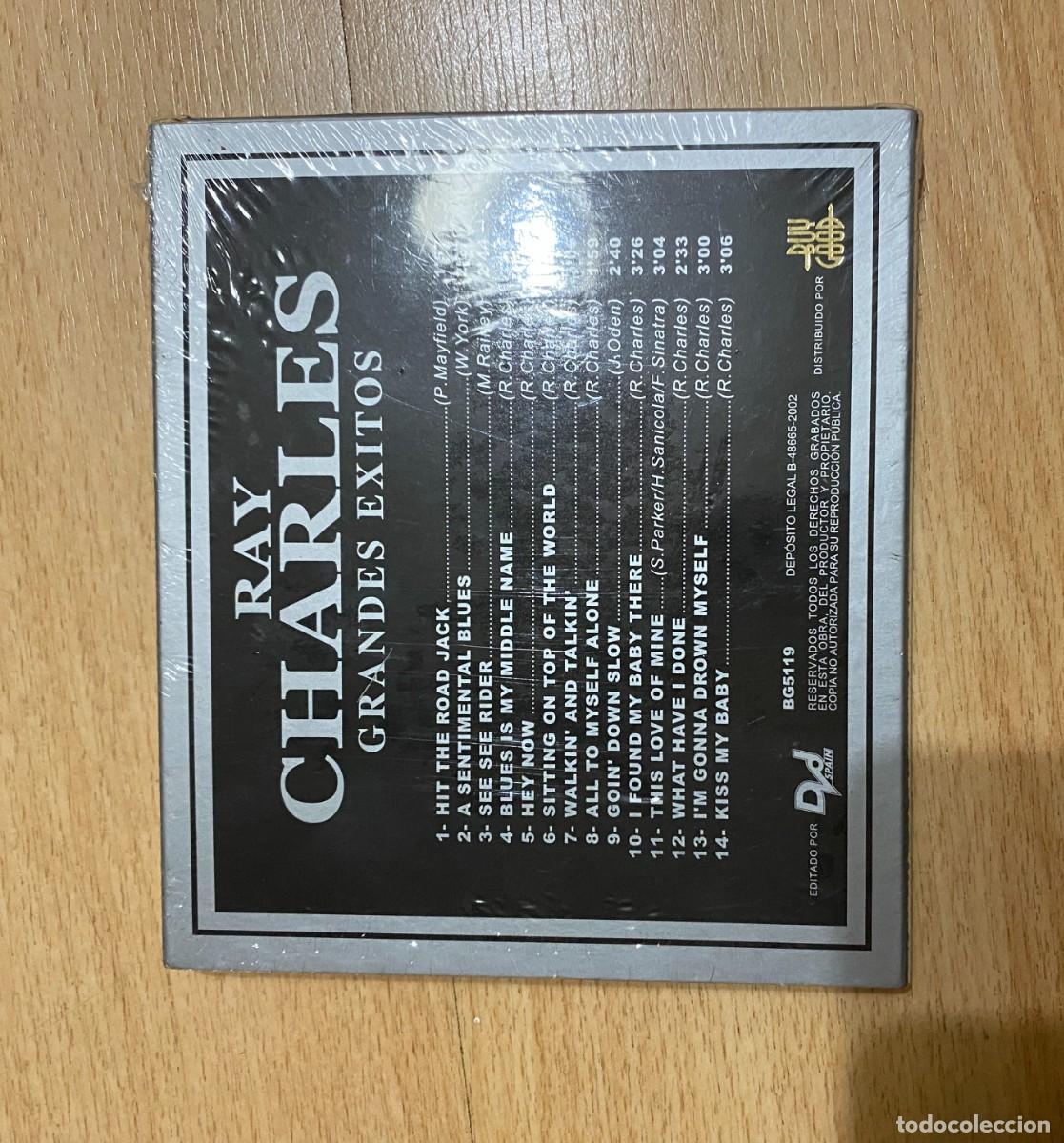 CDs de m&uacute;sica: ray charles, grandes exitos cd eici&oacute;n de luxe, buy good - Foto 2
