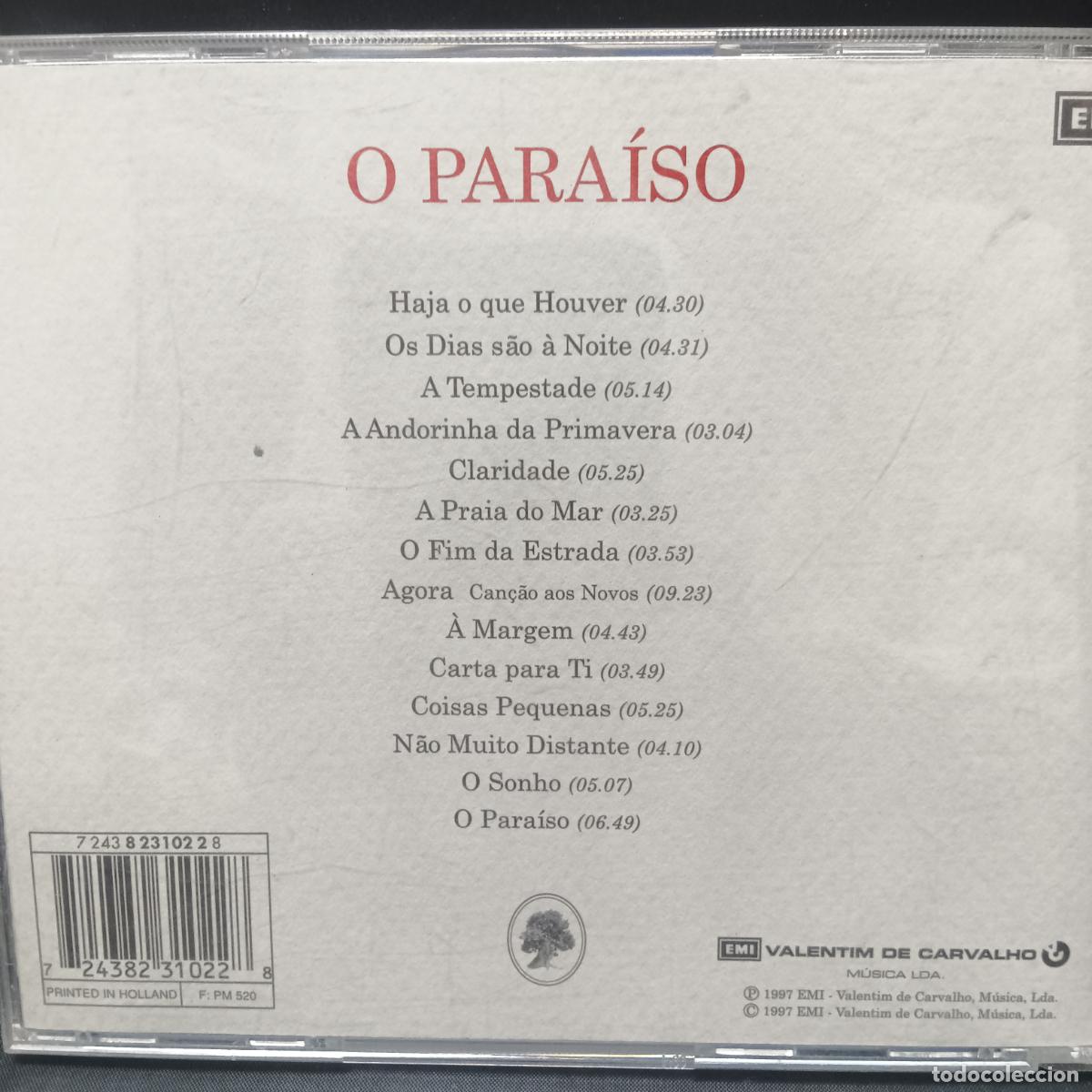 CDs de m&uacute;sica: Madredeus &ndash; O Para&iacute;so - CD - Foto 2