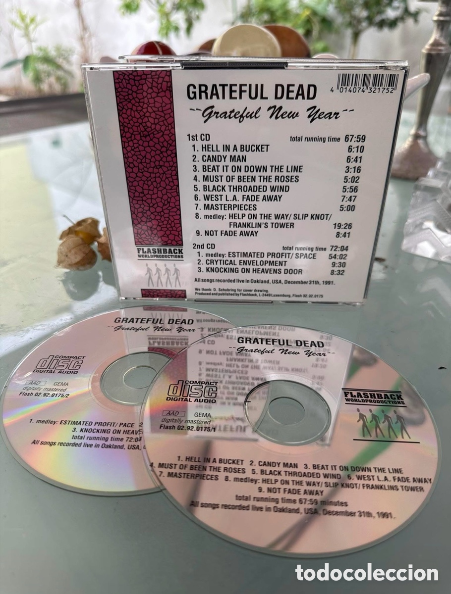 CDs de m&uacute;sica: GRATEFUL DEAD - Grateful New Year - Foto 2