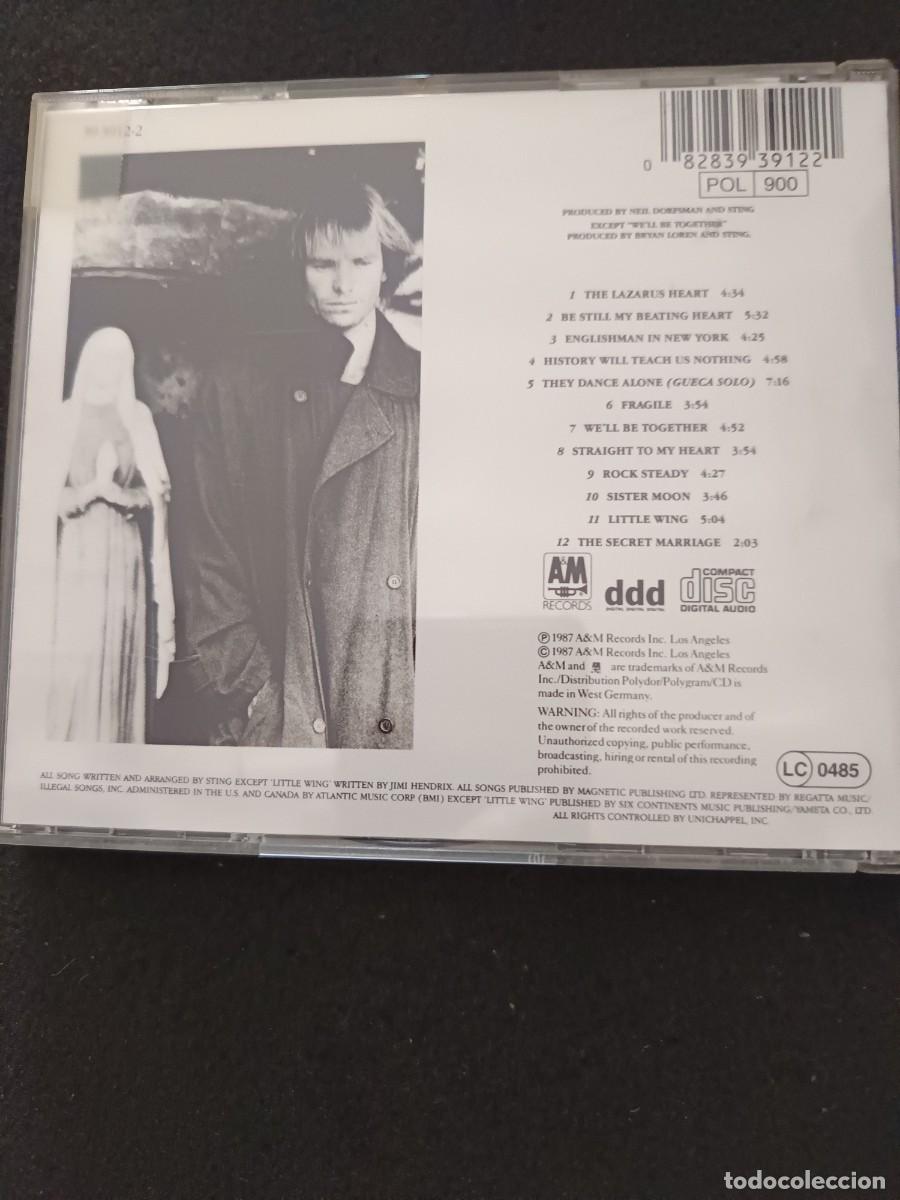 CDs de m&uacute;sica: STING. NOTHING LIKE THE SUN - Foto 2
