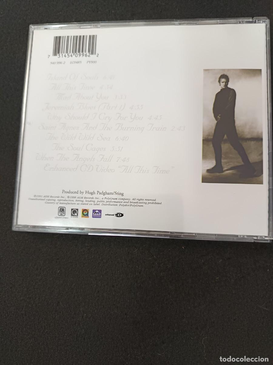CDs de m&uacute;sica: STING. THE SOUL CAGES - Foto 2