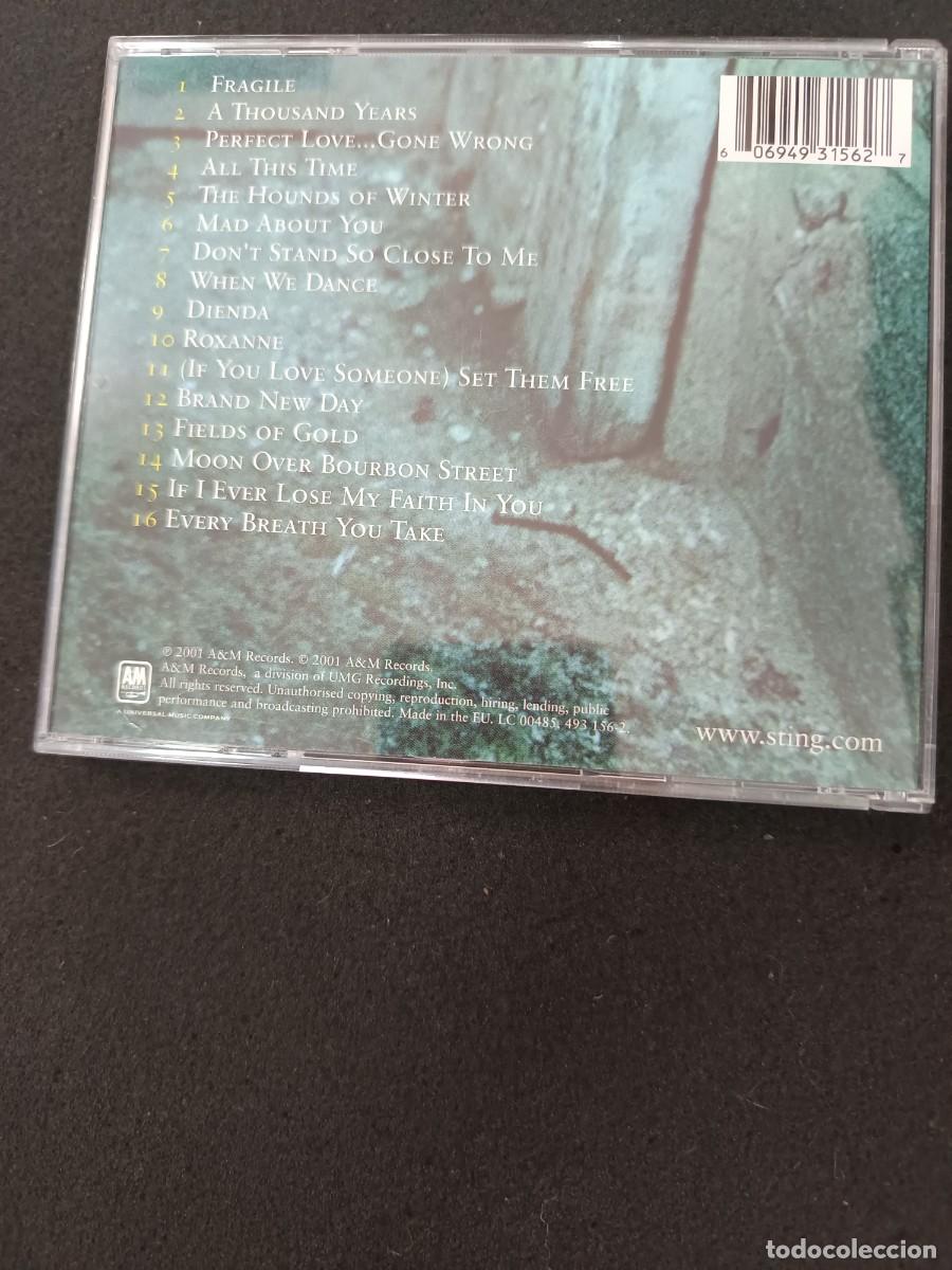 CDs de m&uacute;sica: STING. ALL THIS TIME - Foto 2