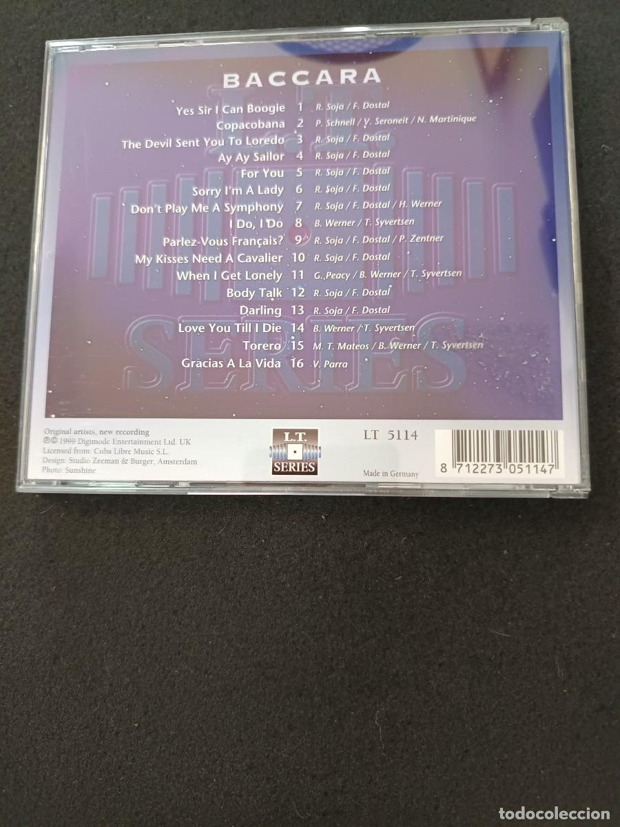 CDs de m&uacute;sica: BACCARA. YES SIR I CAN BOOGIE - Foto 2