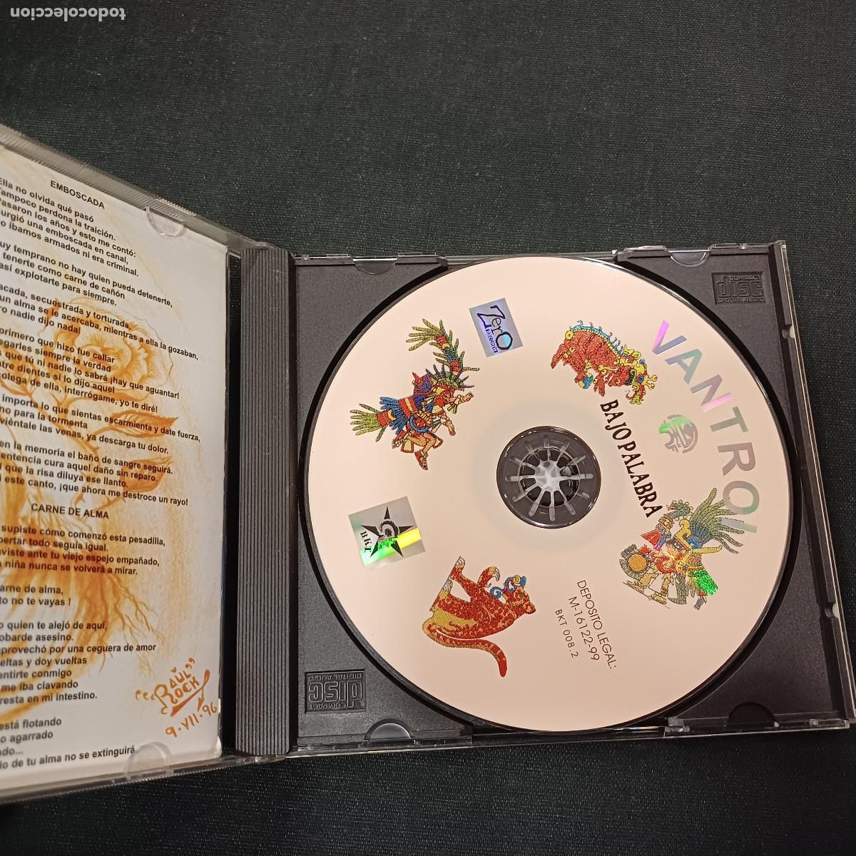 CDs de m&uacute;sica: VANTROI/BAJO PALABRA/CD PUNK. - Foto 2