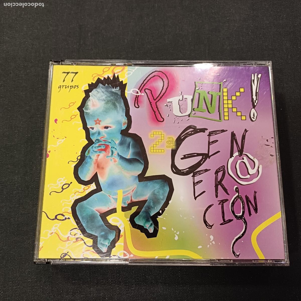 CDs de m&uacute;sica: 2&ordf; GENERACION PUNK/CD PUNK 4 DISCOS. - Foto 1
