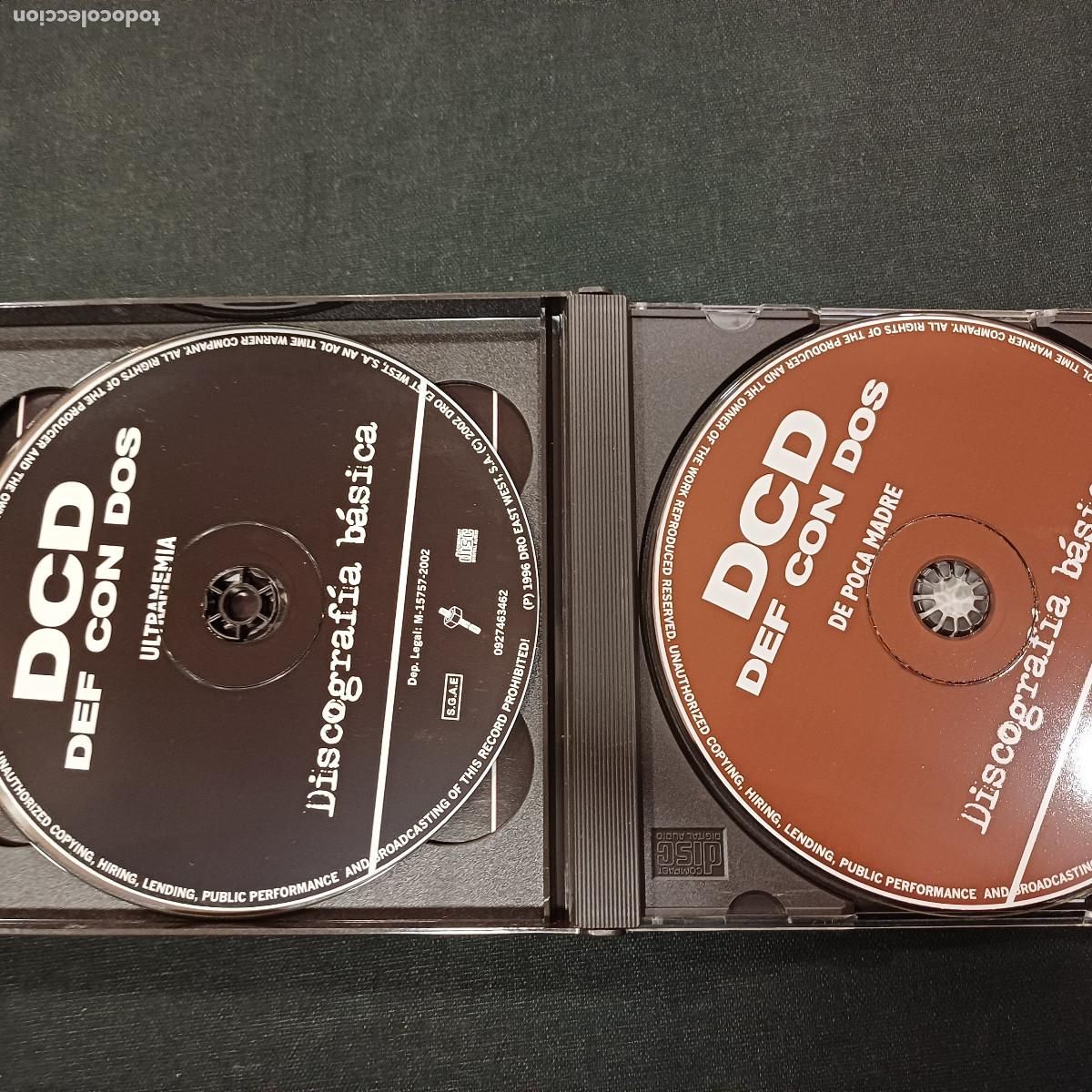 CDs de m&uacute;sica: DEF CON DOS/DISCOGRAFIA BASICA/CD PUNK 3 DISCOS. - Foto 3