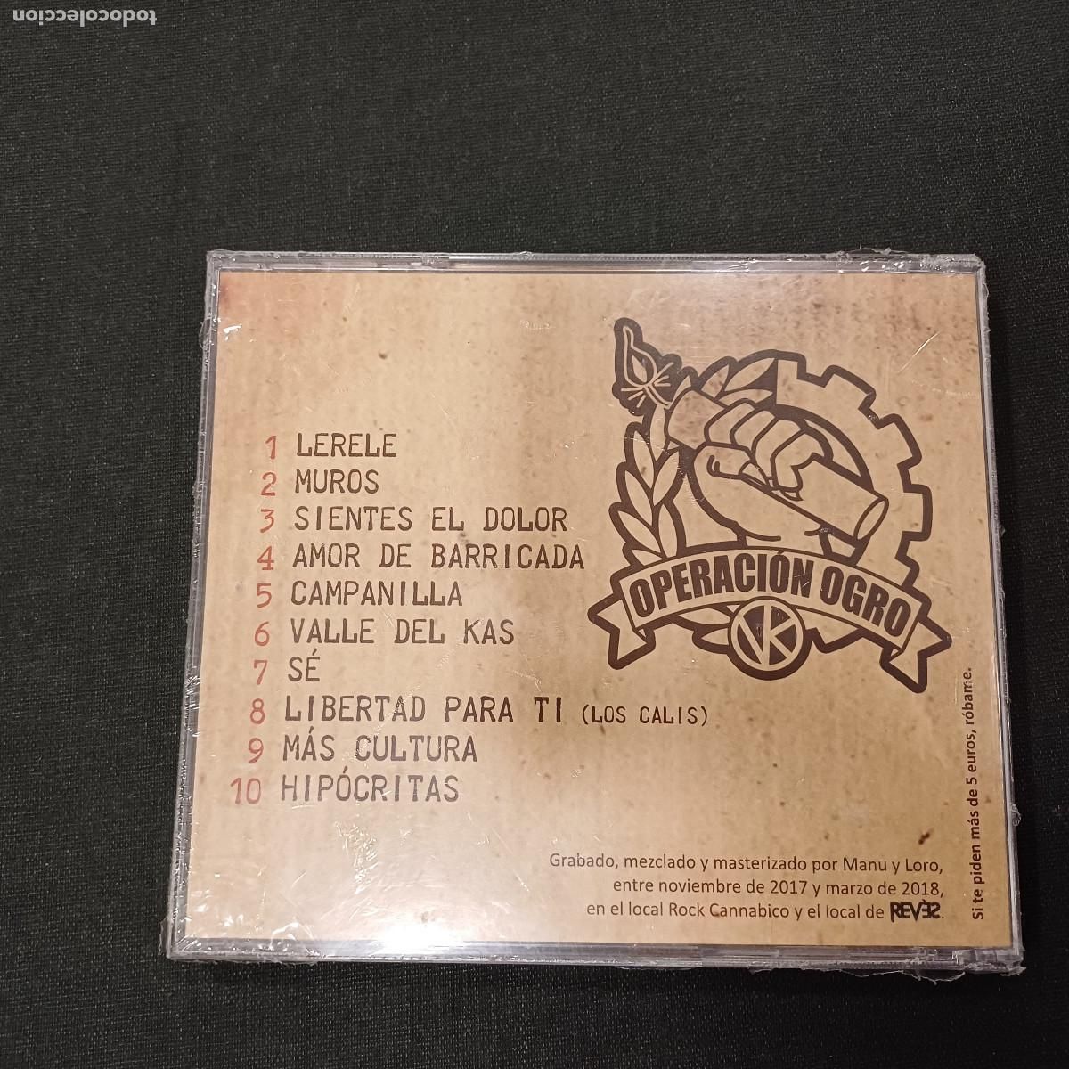 CDs de m&uacute;sica: OPERACION OGRO/VENDETTA OPERAIA/CD PUNK NUEVO&iexcl;&iexcl;&iexcl;&iexcl;. - Foto 2