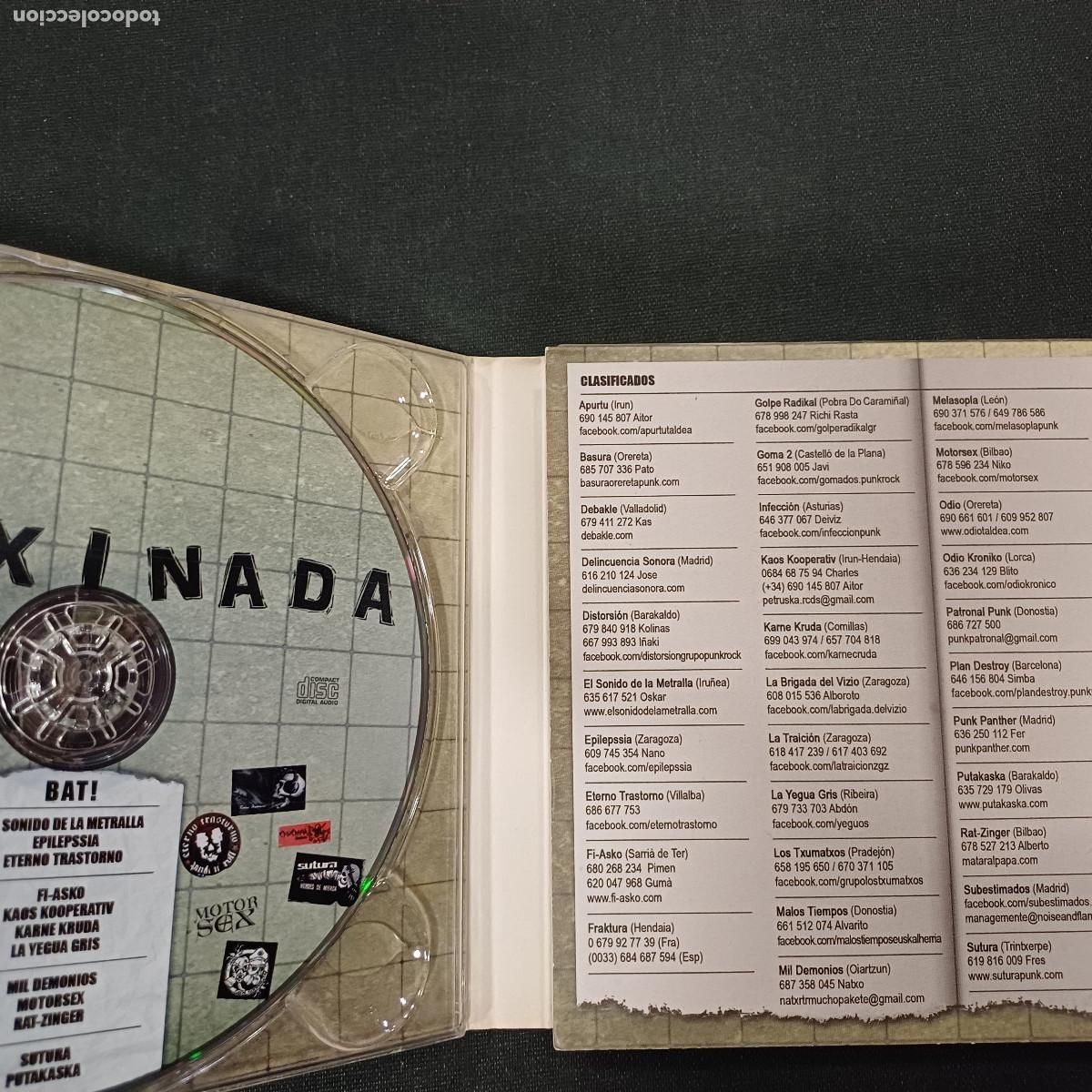CDs de m&uacute;sica: MATRINADA/CD 3 DISCOS DIGIPACK PUNK. - Foto 2