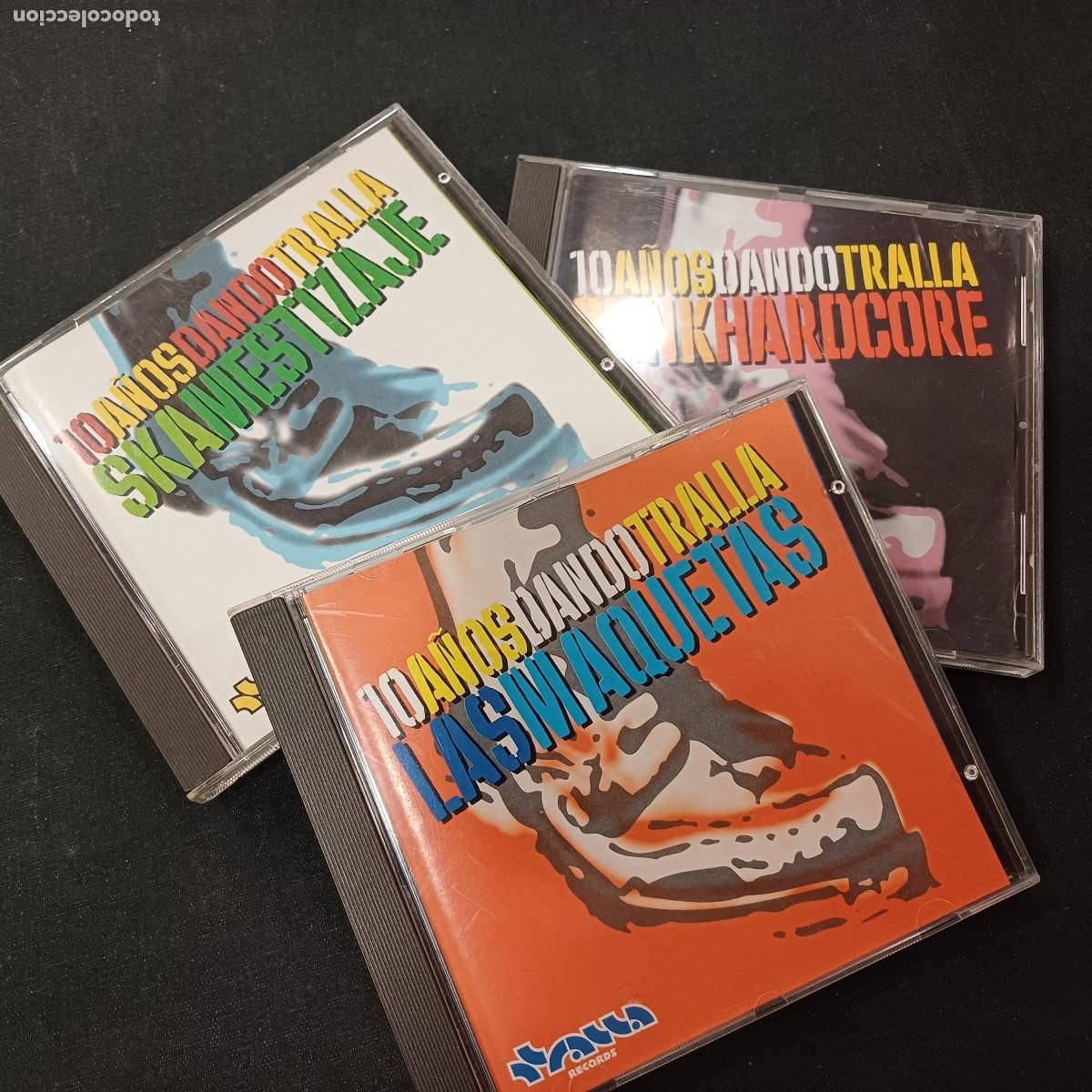 CDs de Musique: 10 A&Ntilde;OS DANDO TRALLA/MAQUETAS/SKA/PUNK/CD 3 DISCOS PUNK.