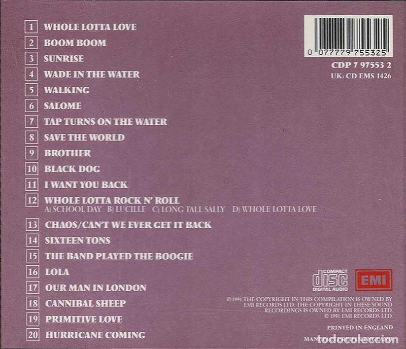 CDs de m&uacute;sica: CCS - Whole Lotta Love. CD - Foto 2