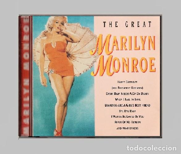 CDs de m&uacute;sica: �G68 - MARILYN MONROE. THE GREAT. CD. - Foto 1