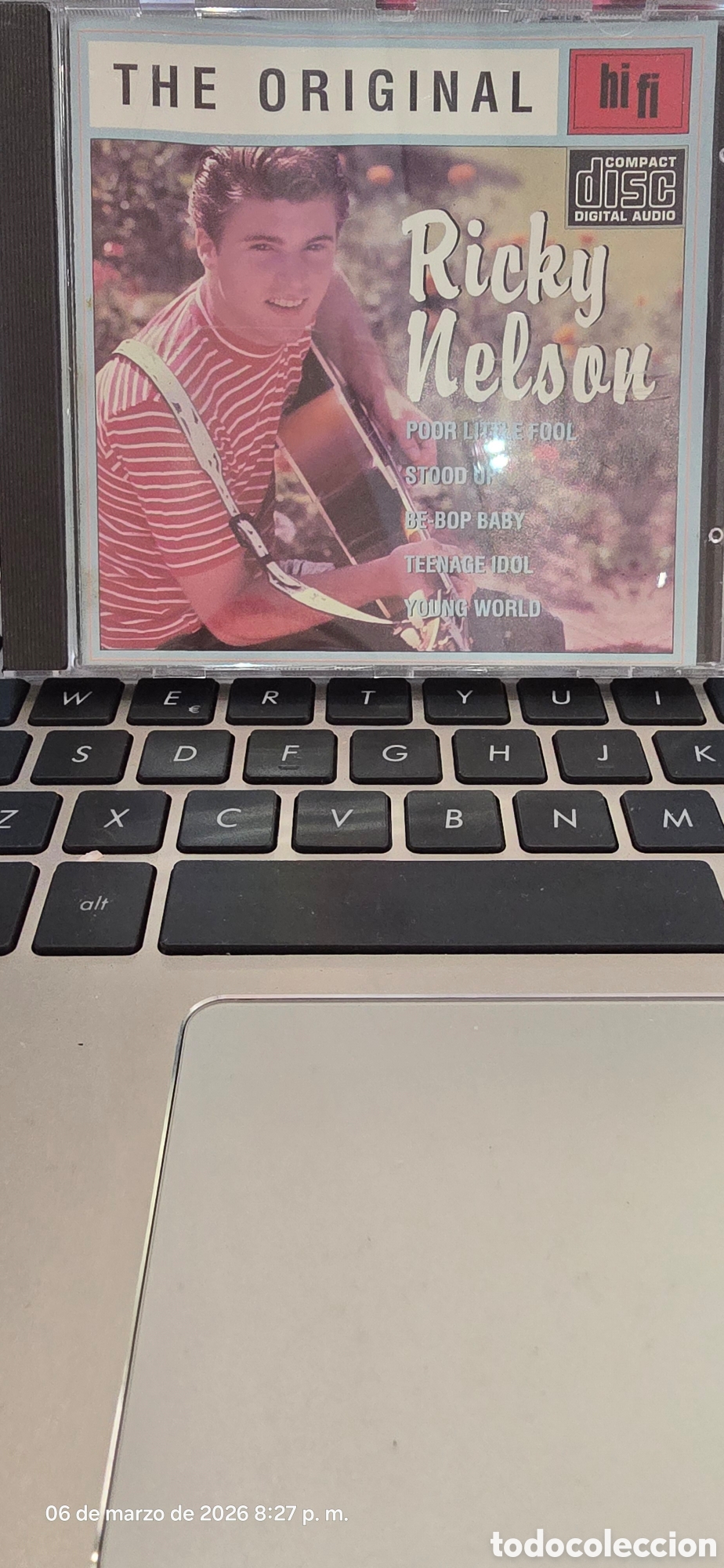 CD di Musica: RICKY NELSON - THE ORIGINAL CD ALBUM