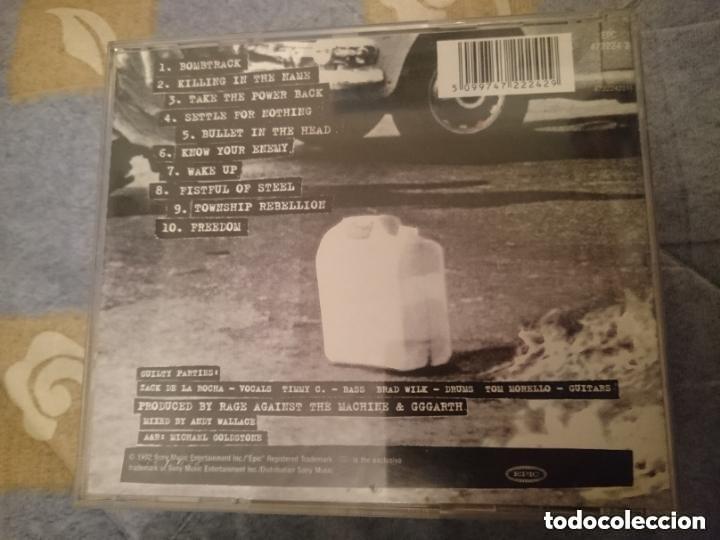 CDs de m&uacute;sica: RAGE AGAINST THE MACHINE - Foto 2