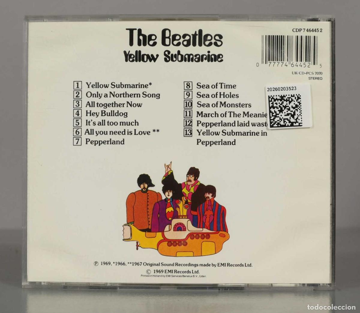 CDs de m&uacute;sica: CD. The Beatles &ndash; Yellow Submarine. - Foto 2