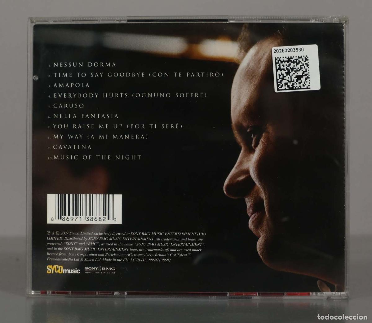 CDs de m&uacute;sica: CD. Paul Potts &ndash; One Chance - Foto 2