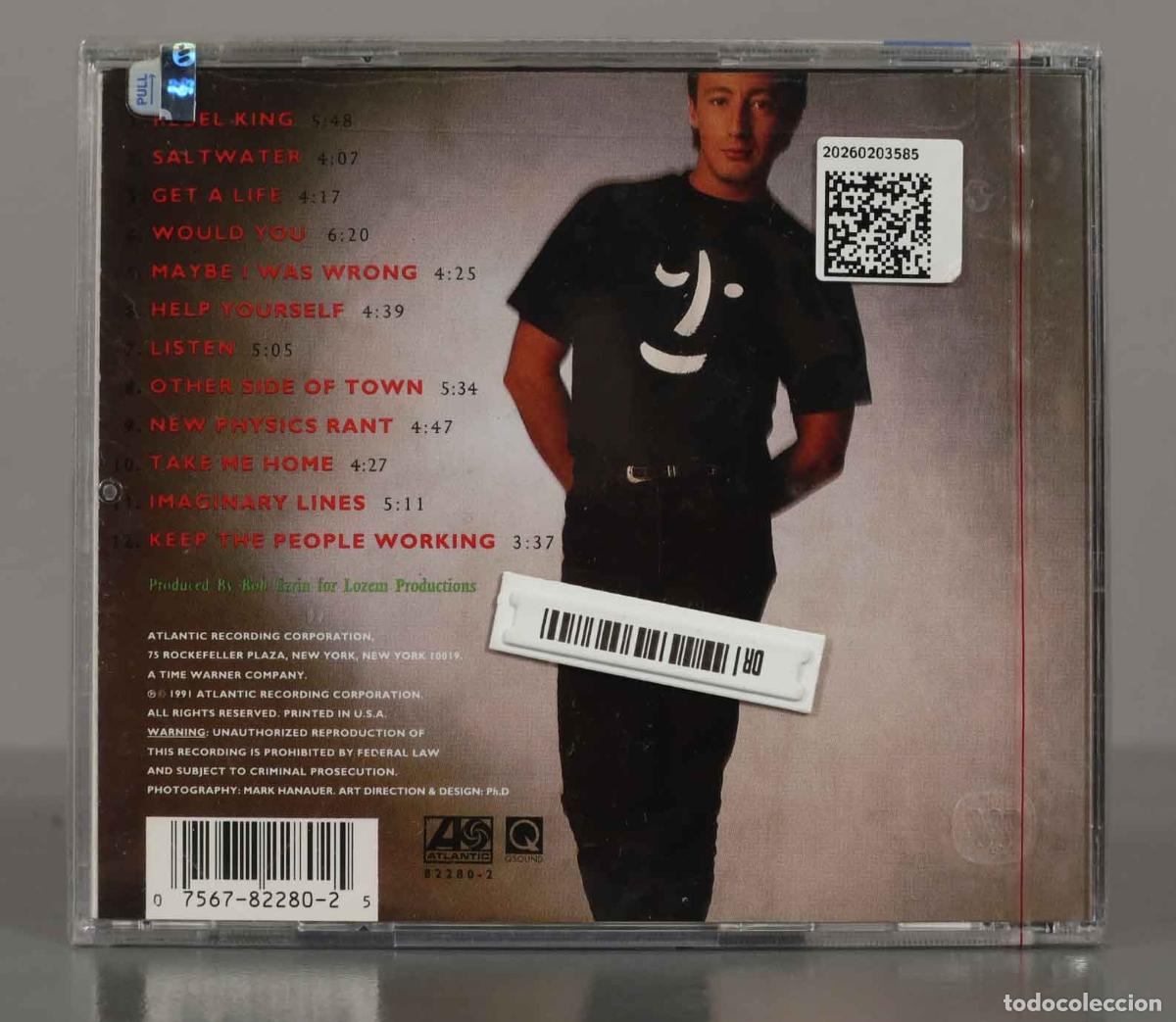 CDs de m&uacute;sica: CD. Julian Lennon &ndash; Help Yourself. PRECINTADO. - Foto 2