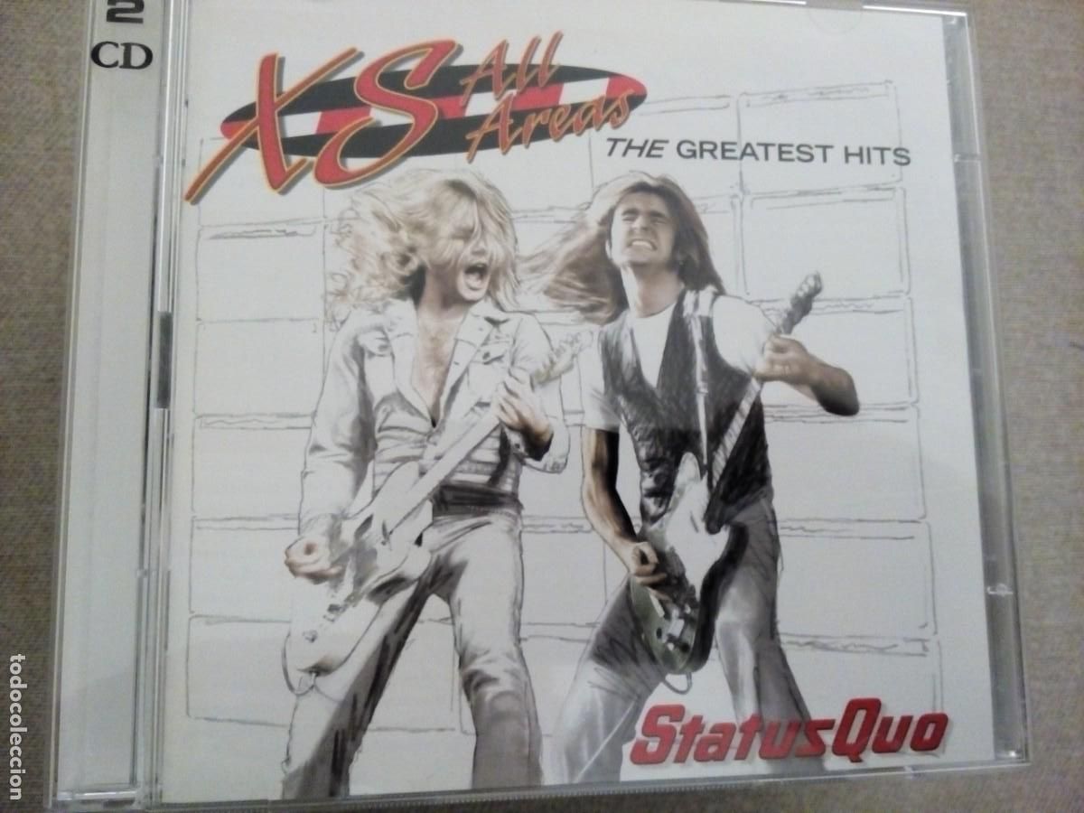 CDs de m&uacute;sica: STATUS QUO 2XCDS GREATEST HITS - Foto 1