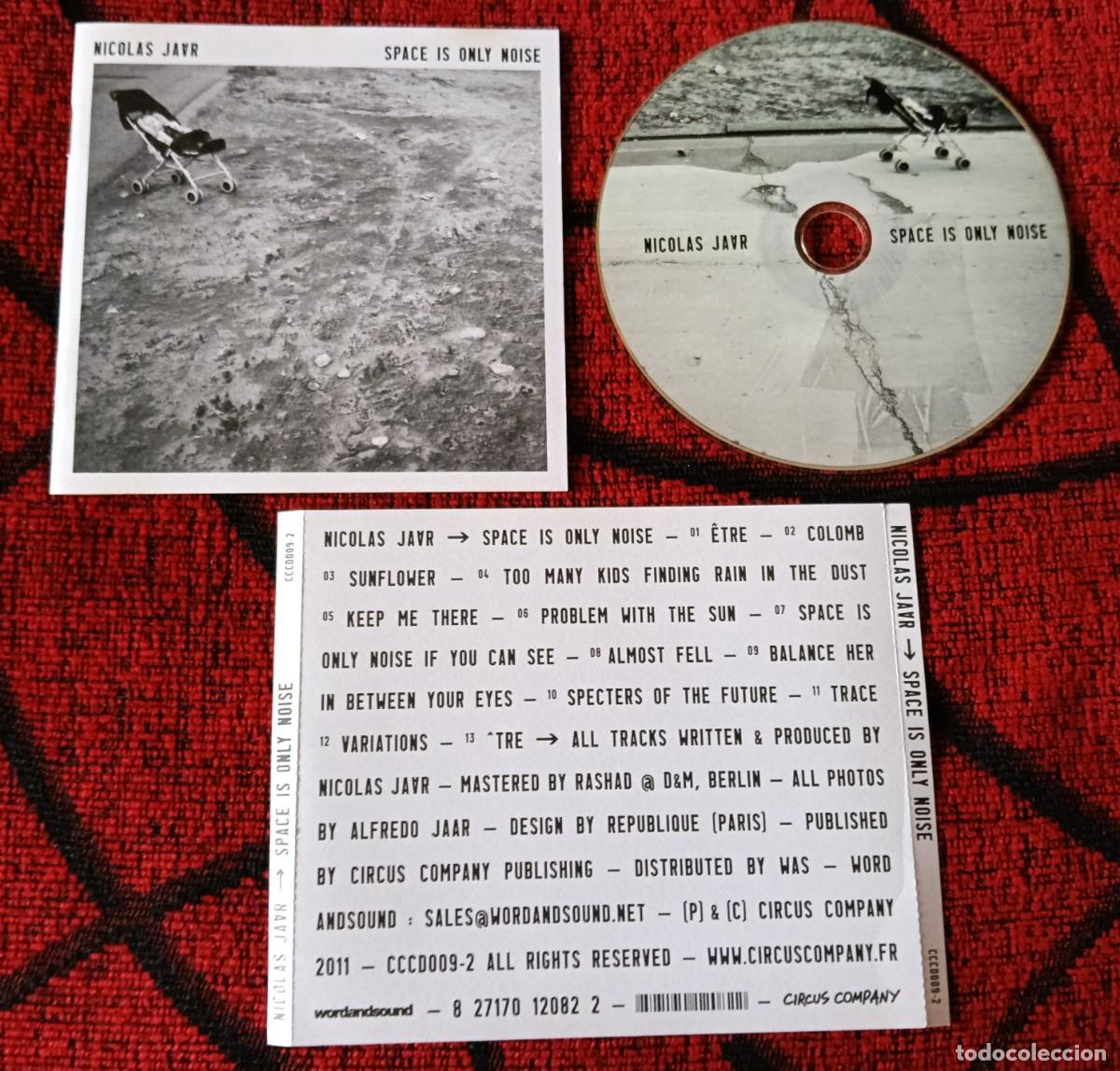 CDs de m&uacute;sica: NICOLAS JAAR ** Space Is Only Noise ** 2011 CD - Foto 1