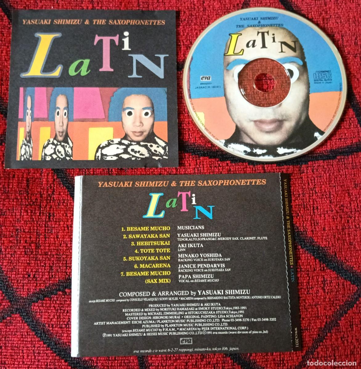 CD di Musica: YASUAKI SHIMIZU & THE SAXOPHONETTES ** Latin ** CD JAPON 1991