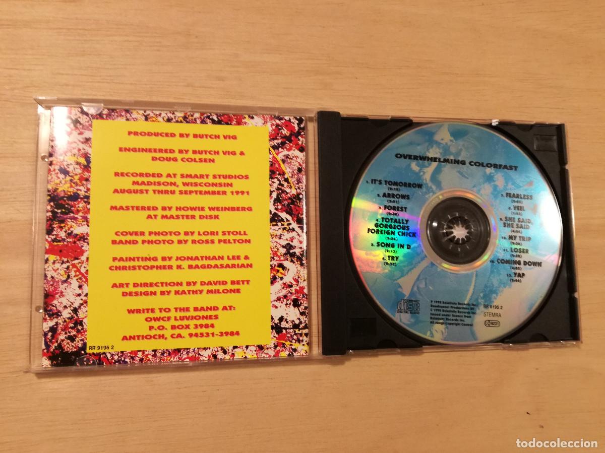 CDs de m&uacute;sica: OVERWHELMING COLORFAST - IDEM - PEDIDO MINIMO 7&euro; - Foto 2