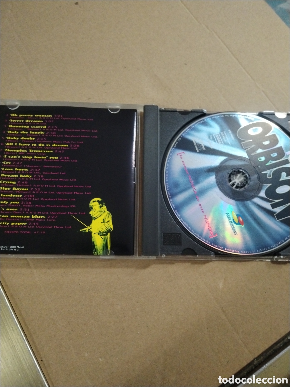 CDs de m&uacute;sica: ROY ORBISON. 18 GRANDES EXITOS. CD. - Foto 3
