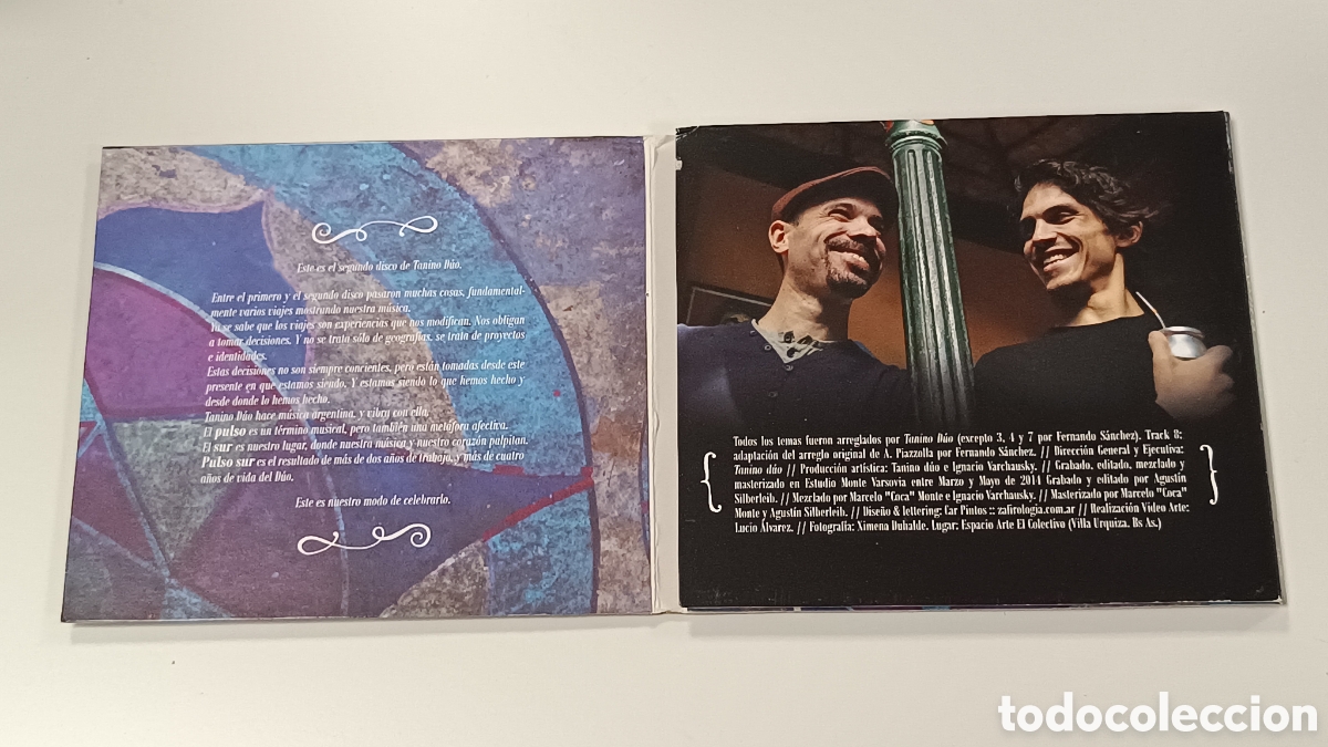 CDs de m&uacute;sica: Tanino Duo CD Tango m&aacute;s Folklore - Foto 3