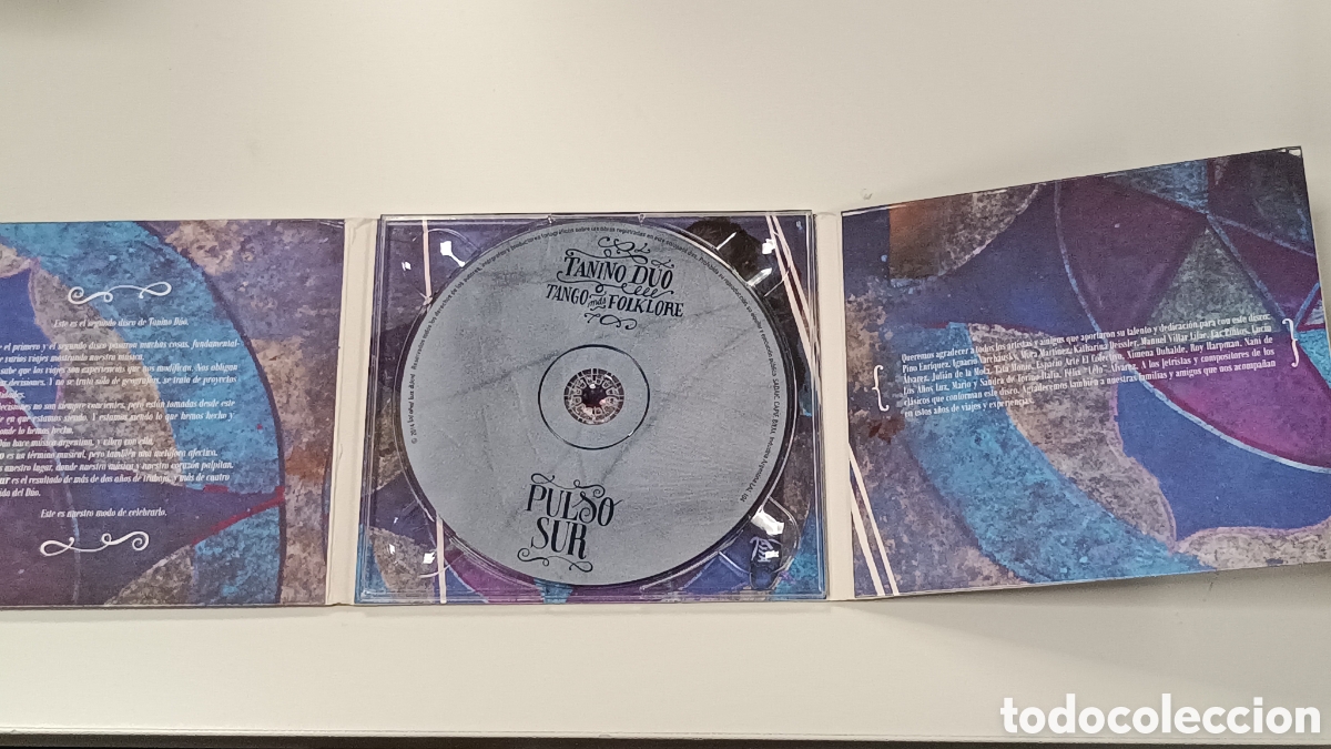 CDs de m&uacute;sica: Tanino Duo CD Tango m&aacute;s Folklore - Foto 4