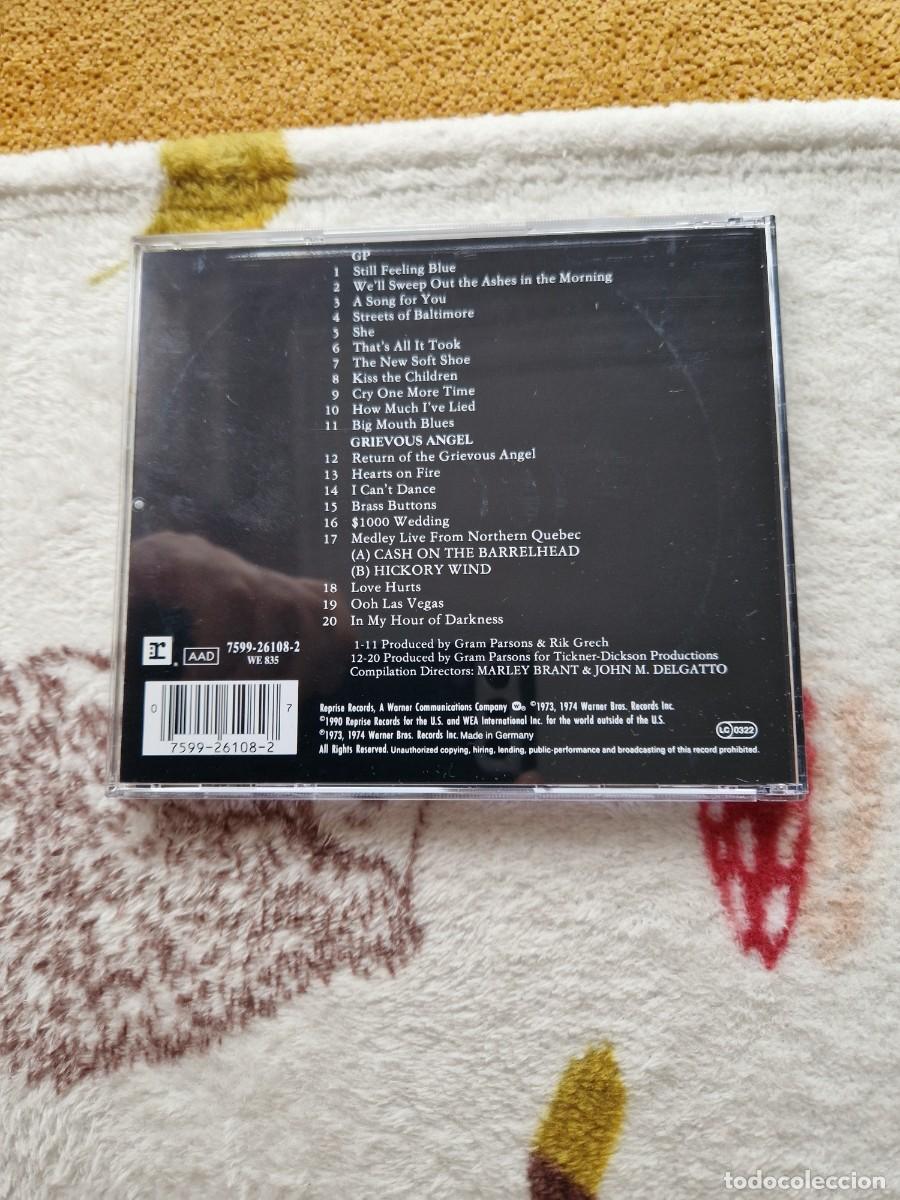 CDs de m&uacute;sica: Gram Parsons - &rdquo;GP/Grievous Angel&rdquo; CD - Foto 2