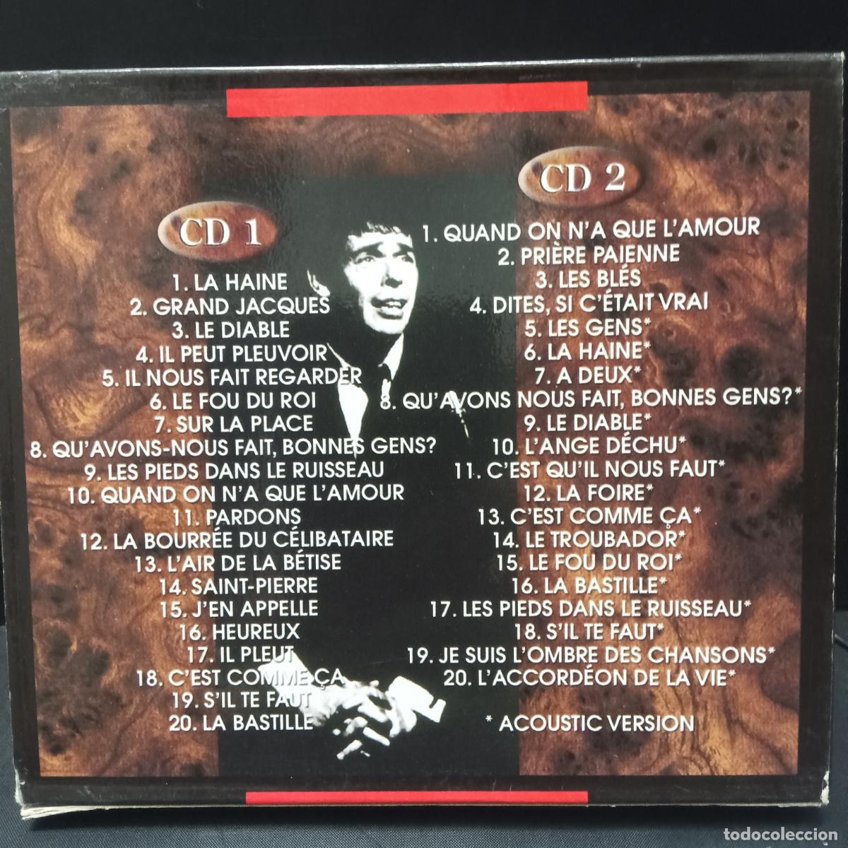 CDs de m&uacute;sica: JACQUES BREL, Le Disque Dor. 2CDs - Foto 2