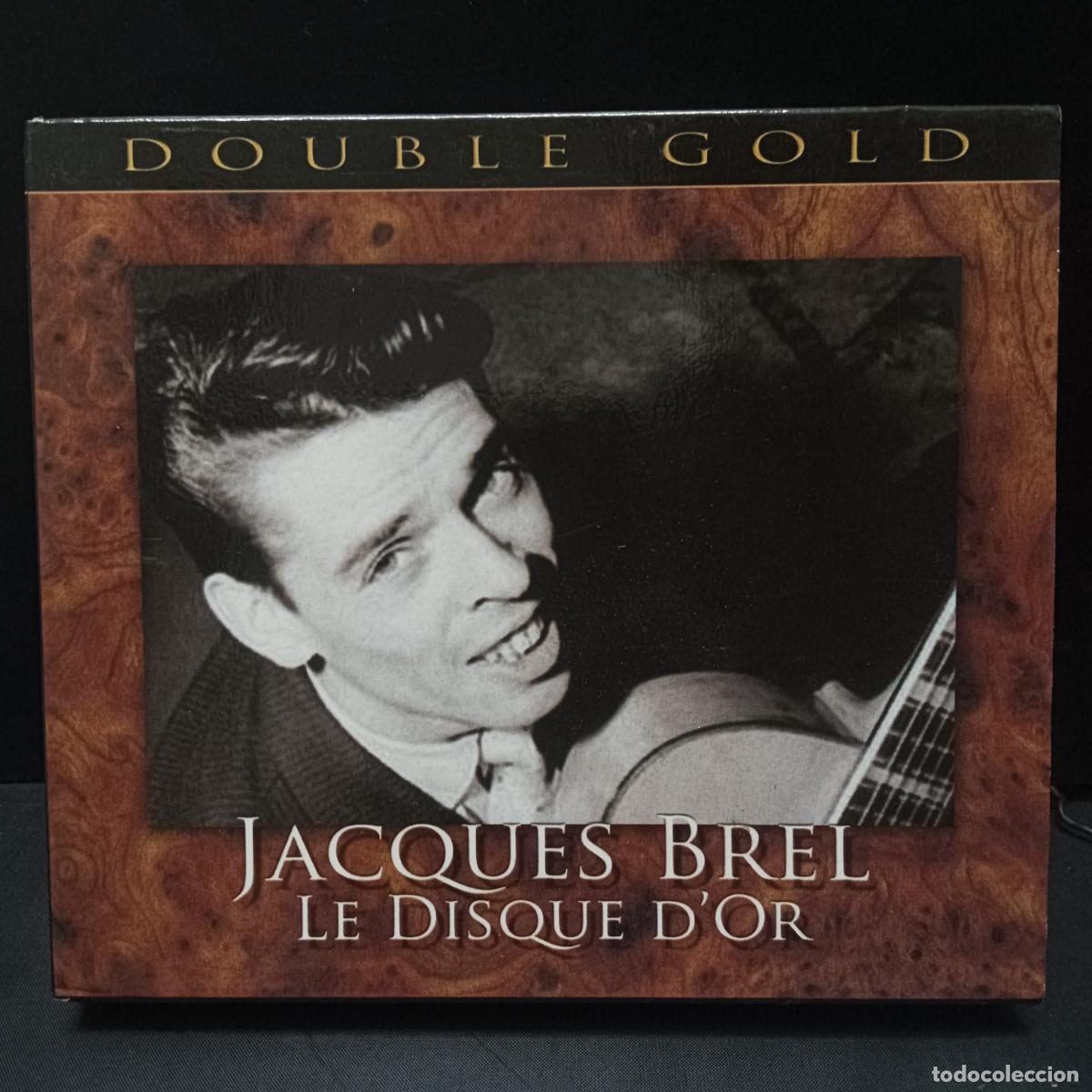 CDs de m&uacute;sica: JACQUES BREL, Le Disque Dor. 2CDs - Foto 1