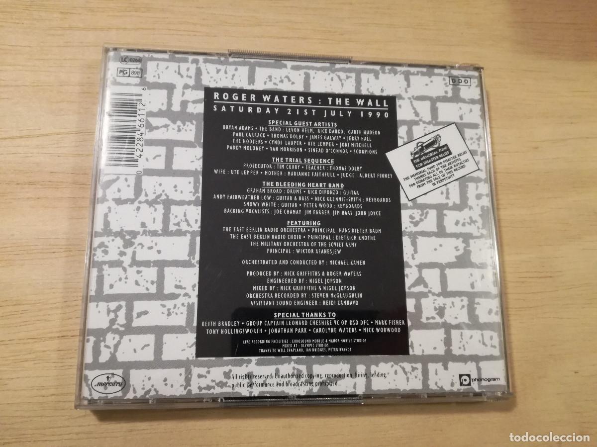 CDs de m&uacute;sica: ROGER WATERS - THE WALL LIVE IN BERLIN - 2XCD - Foto 4