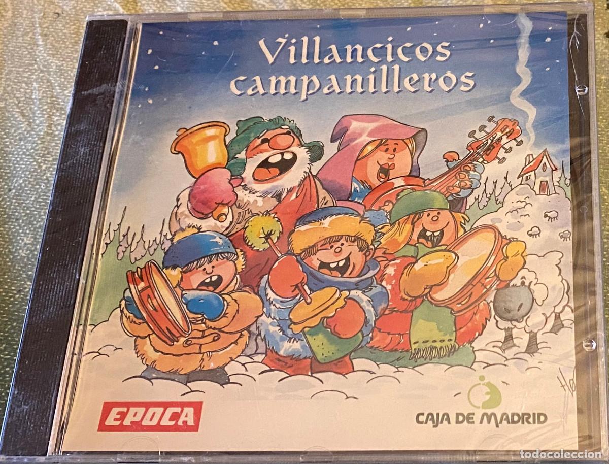 CDs de M&uacute;sica: 'Villancicos Campanilleros'. Varios. M&uacute;sica navide&ntilde;a. 10 temas. CD original. Nuevo precintado.