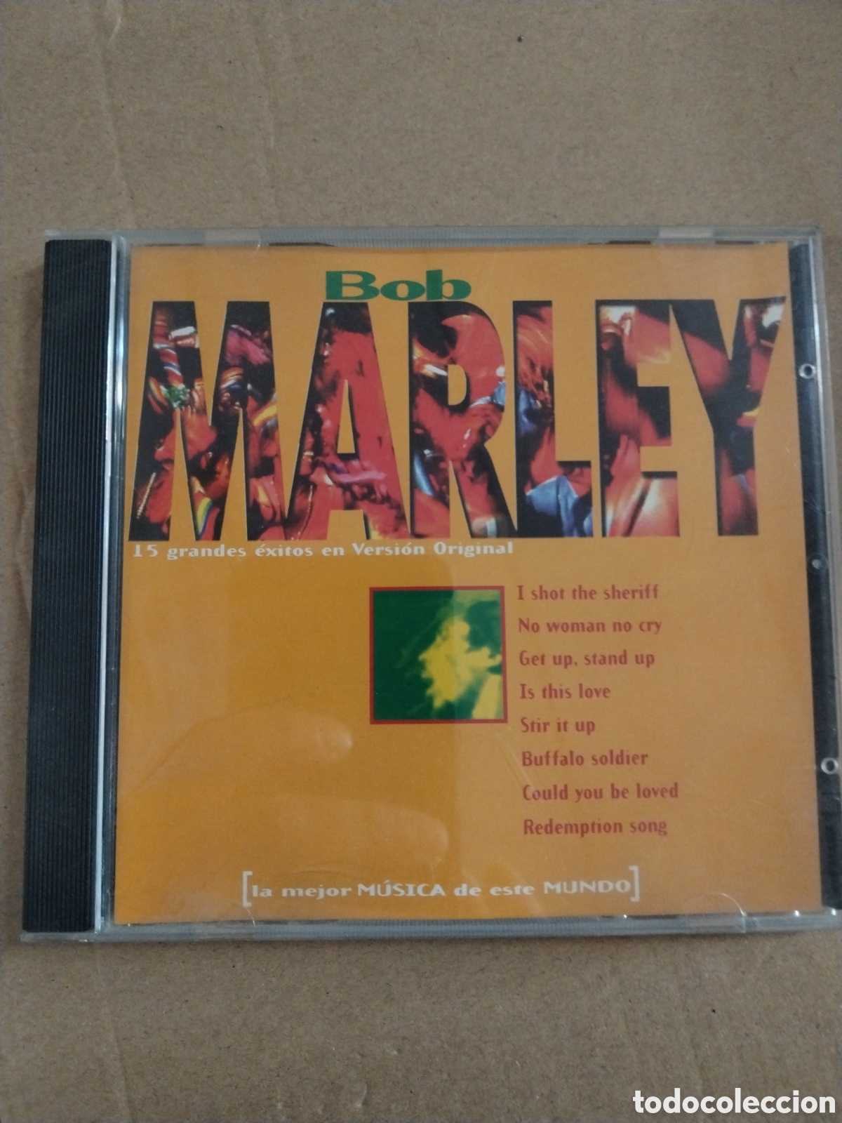 CDs de m&uacute;sica: BOB MARLEY. 15 GRANDES EXITOS EN VERSION ORIGINAL. CD. - Foto 1