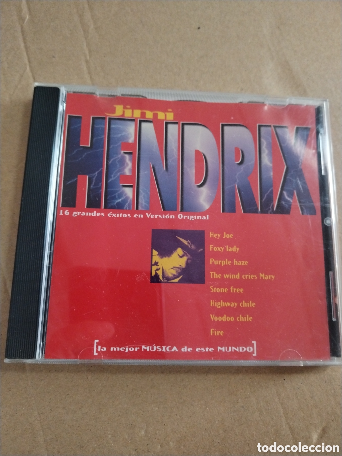 CDs de m&uacute;sica: JIMI HENDRIX. 16 GRANDES &Eacute;XITOS EN VERSI&Oacute;N ORIGINAL. CD. - Foto 1