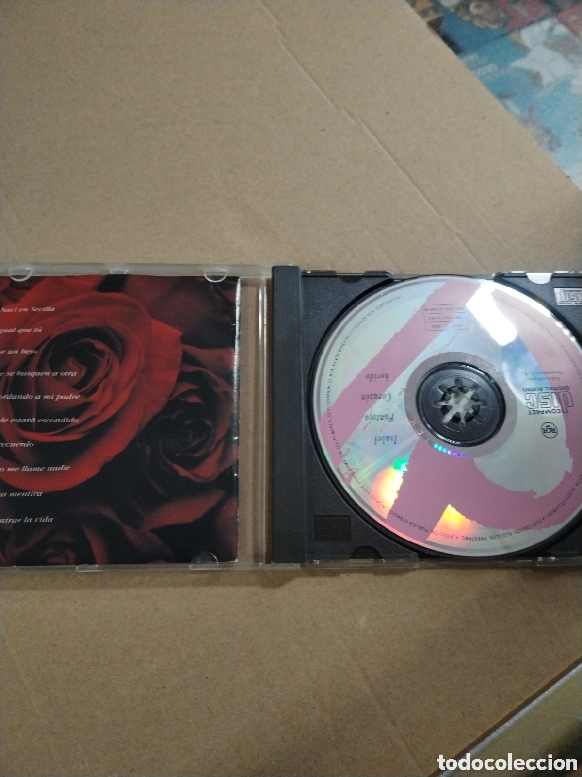 CDs de m&uacute;sica: ISABEL PANTOJA. CORAZ&Oacute;N HERIDO. CD. - Foto 3