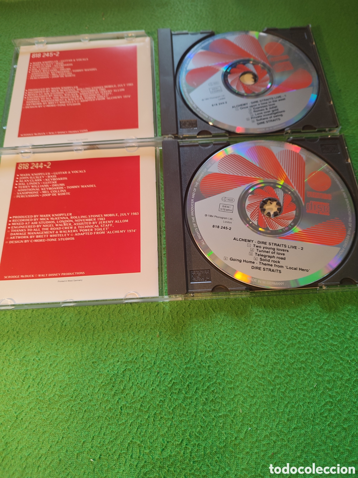 CDs de m&uacute;sica: Dire Straits - Alchemy Part One and Two 2 Cds - Foto 2