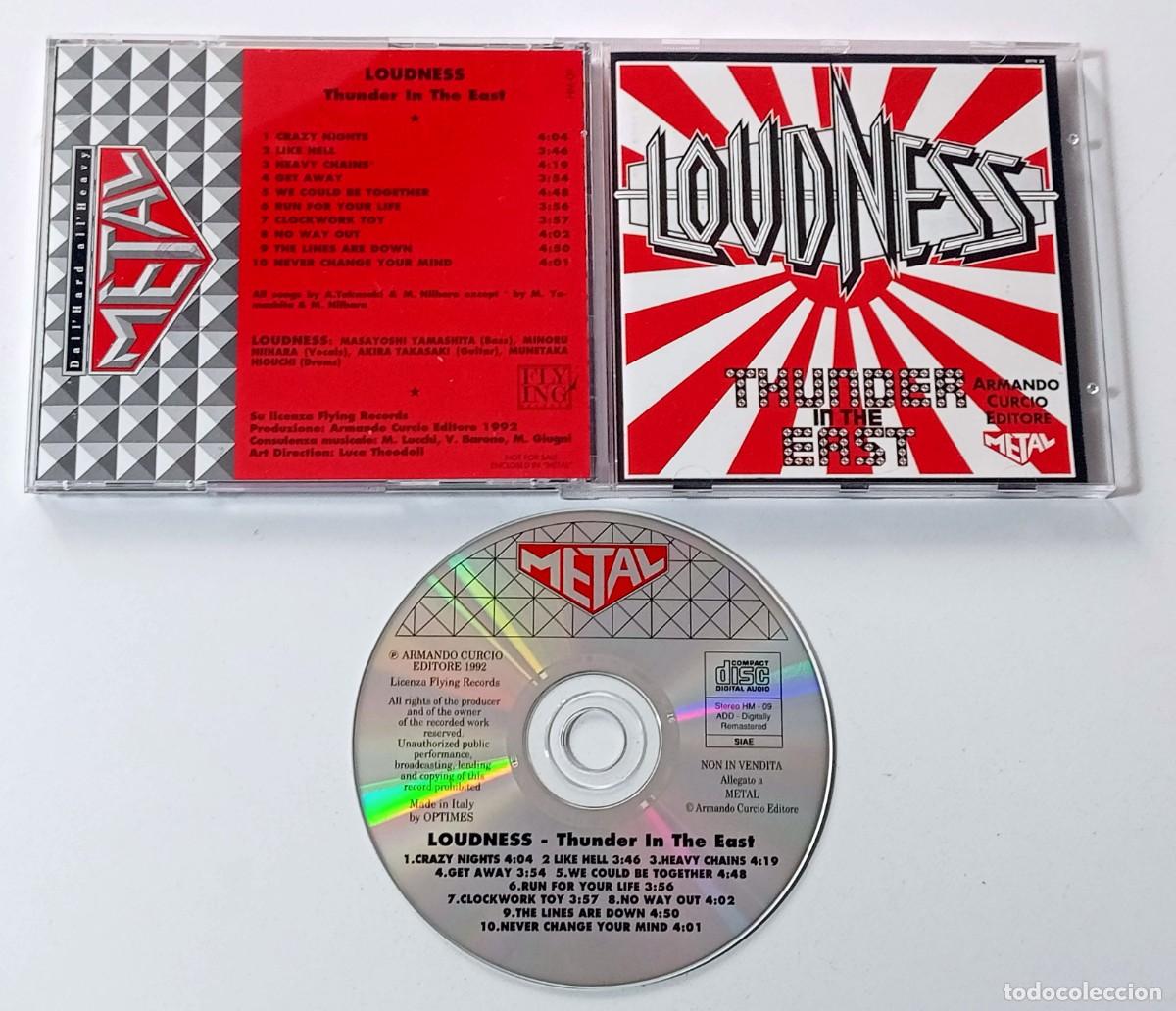 CDs de m&uacute;sica: CD LOUDNESS - THUNDER IN THE EAST - Foto 2