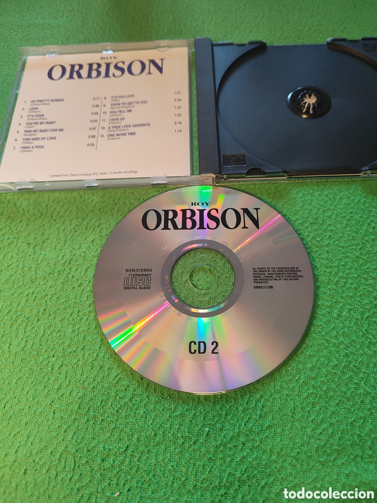 CDs de m&uacute;sica: Roy Orbison - Part Two Edici&oacute;n 2000 - Foto 2