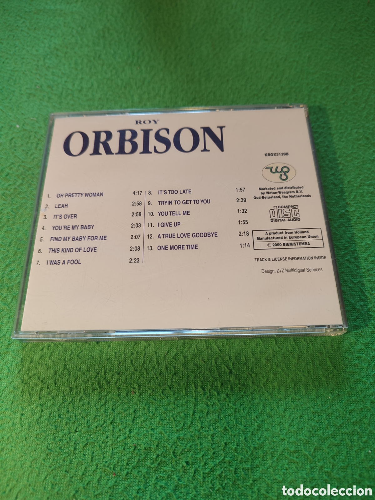 CDs de m&uacute;sica: Roy Orbison - Part Two Edici&oacute;n 2000 - Foto 3