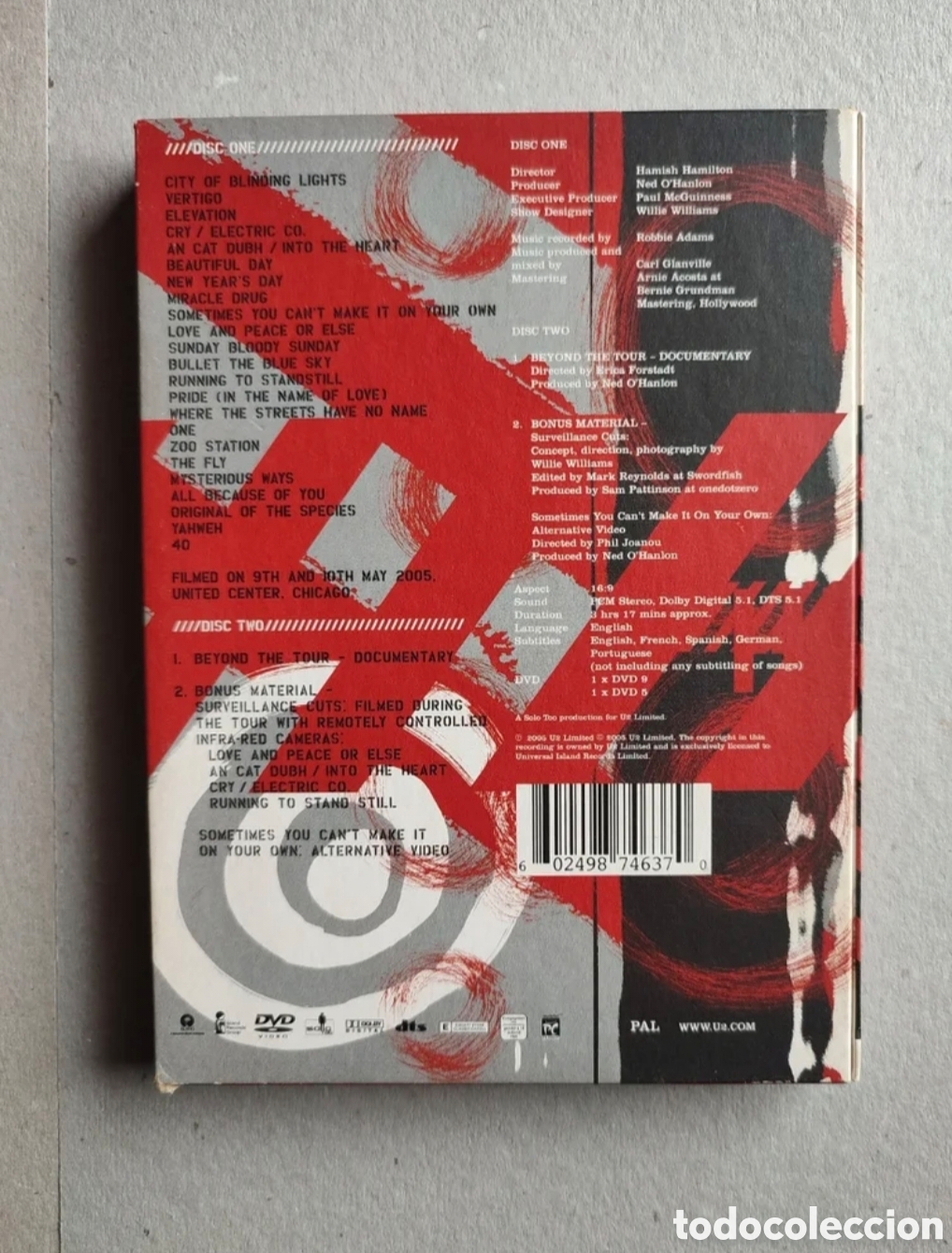 CDs de m&uacute;sica: U2 V&Eacute;RTIGO 2005 - LIVE FROM CHICAGO - Foto 8