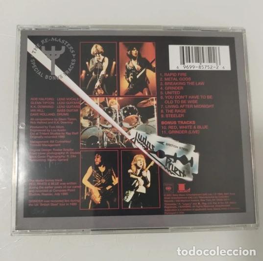 CDs de m&uacute;sica: JUDAS PRIEST, British Steel, CD - Foto 2