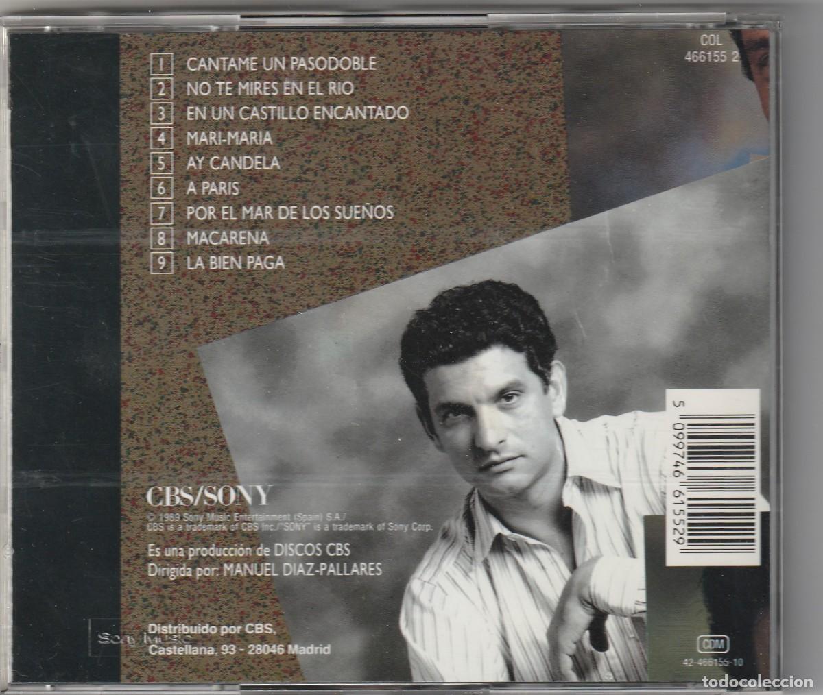 CDs de m&uacute;sica: CARLOS CANO - RITMO DE VIDA (CD CBS 1989) - Foto 2