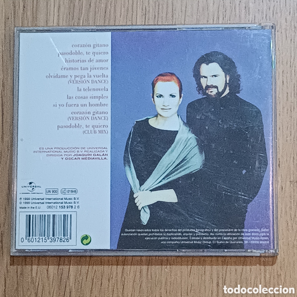 CDs de m&uacute;sica: Pimpinela CD Coraz&oacute;n Gitano - Foto 2