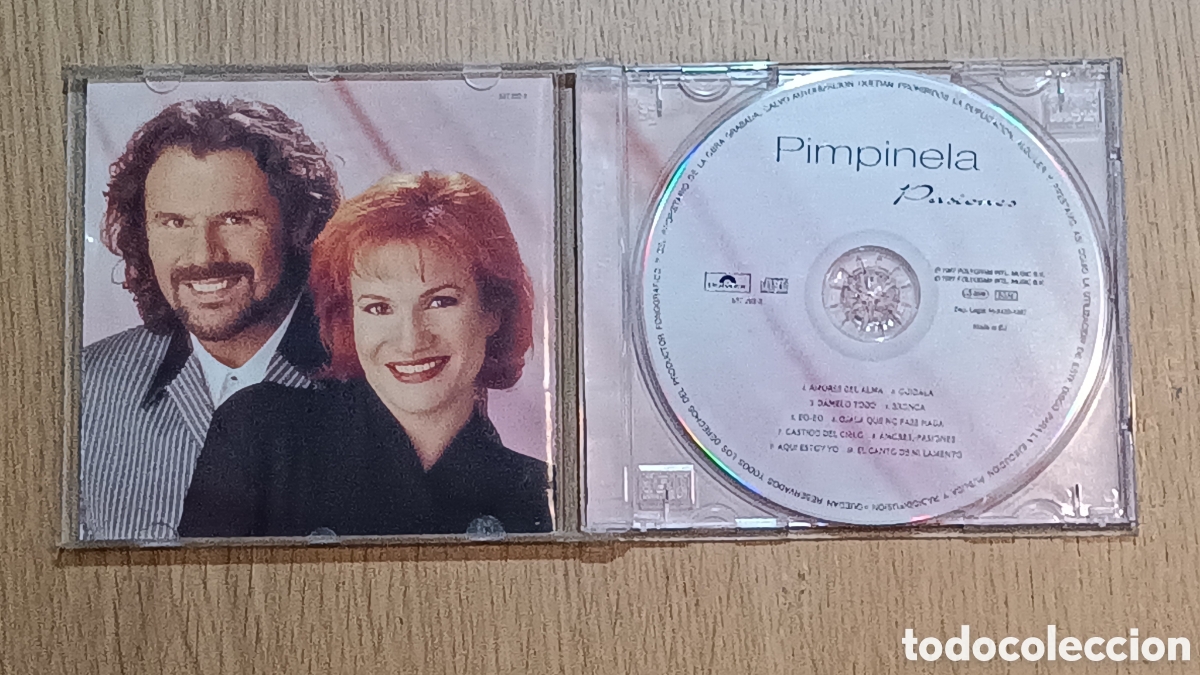 CDs de m&uacute;sica: Pimpinela CD Pasiones - Foto 3