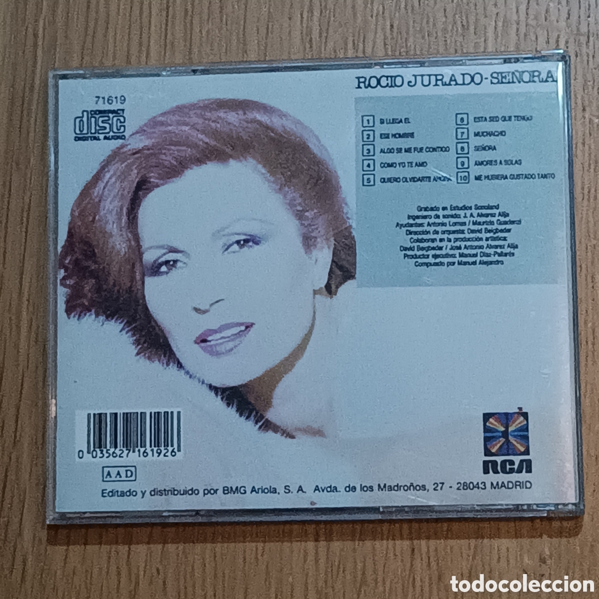 CDs de m&uacute;sica: Roc&iacute;o Jurado CD Se&ntilde;ora - Foto 2
