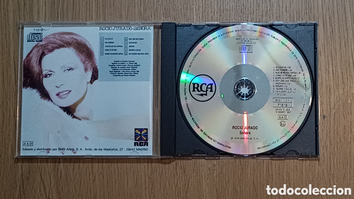 CDs de m&uacute;sica: Roc&iacute;o Jurado CD Se&ntilde;ora - Foto 3