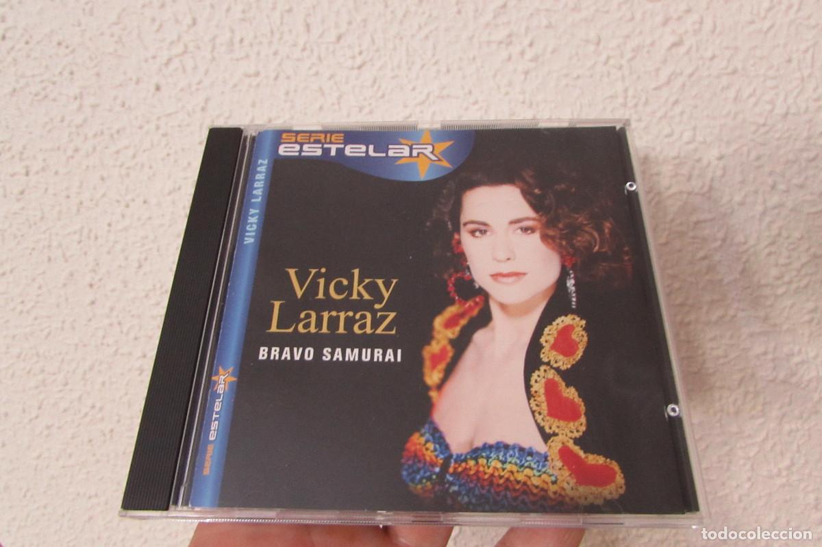 CDs de m&uacute;sica: VICKY LARRAZ (BRAVO SAMURAI) CD 2000 EDICION SERIE ESTELAR - Foto 1