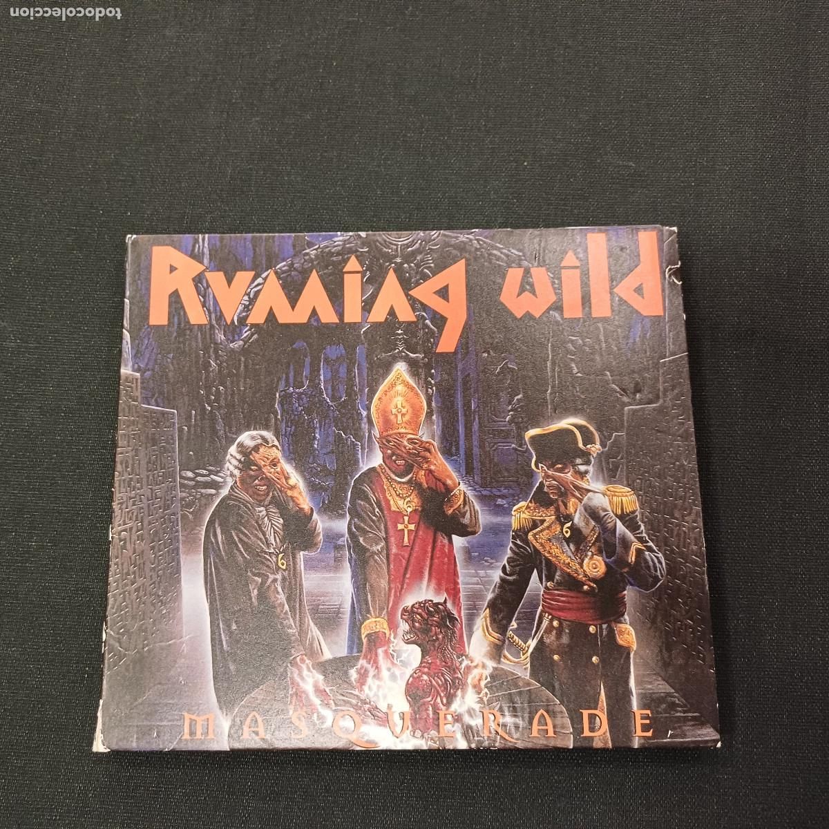 CDs de m&uacute;sica: RUNNING WILD/MASQUERADE/CD METAL DIGIPACK. - Foto 1