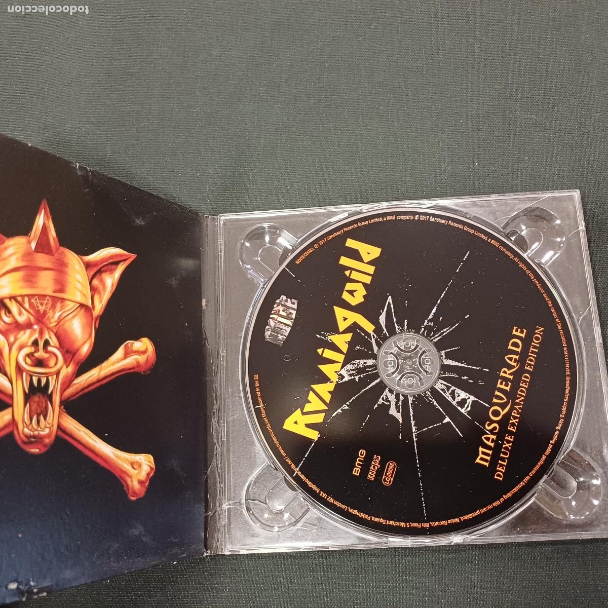 CDs de m&uacute;sica: RUNNING WILD/MASQUERADE/CD METAL DIGIPACK. - Foto 2